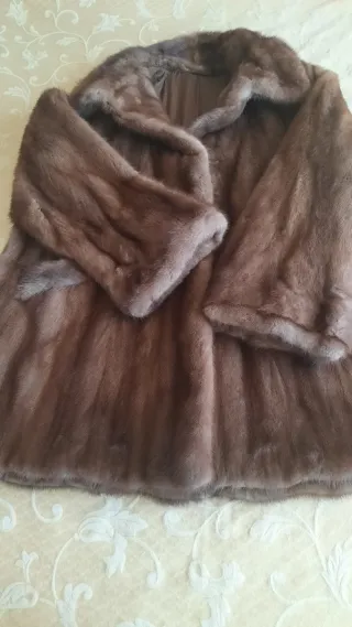 Pelliccia vera marrone