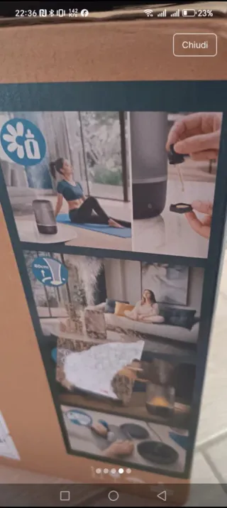 Umidificatore Philips Smart Wifi