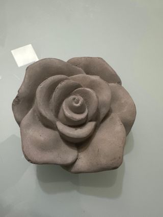 Fiore decorativo effetto pietra