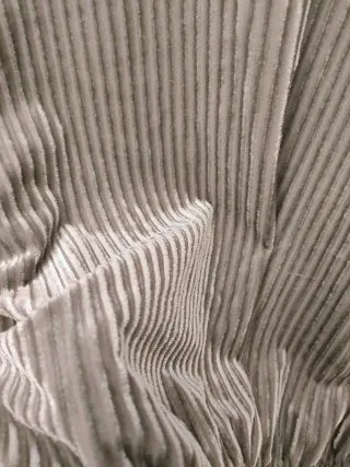 Jersey terciopelo gris plata