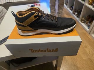 Zapatos Timberland Negro y Dorado