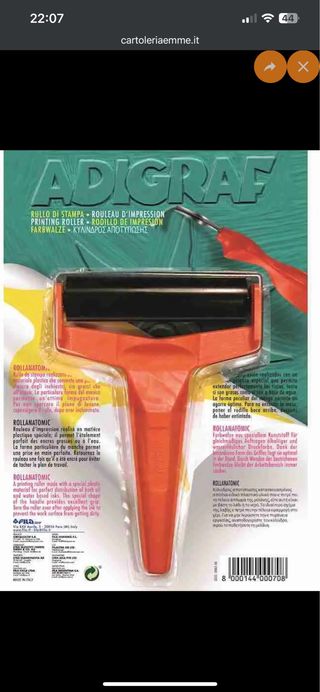 Rullo stampa professionale ADIGRAF Rollanatomic