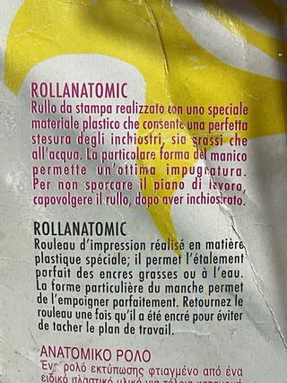 Rullo stampa professionale ADIGRAF Rollanatomic