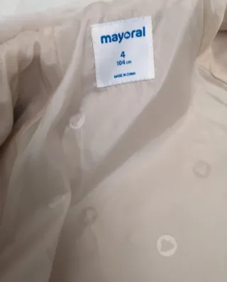 Cappotto Mayoral bambina taglia 4 anni