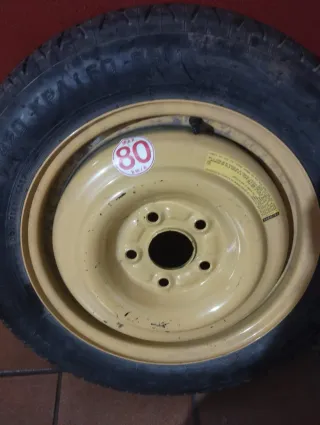 Rueda de repuesto 5 tornillos