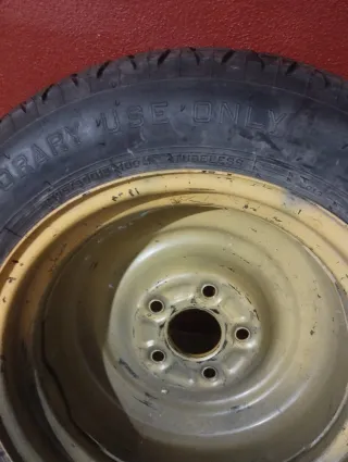 Rueda de repuesto 5 tornillos