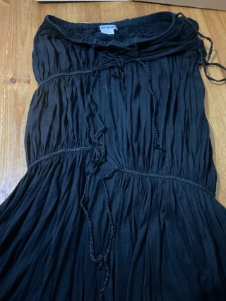 Falda Issey Miyake Negra Talla Única