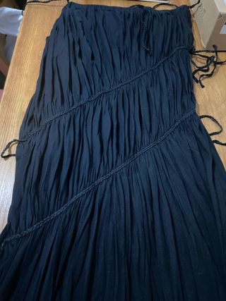 Falda Issey Miyake Negra Talla Única