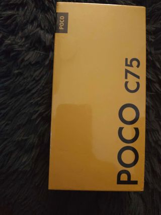 POCO C75 8GB/256GB Negro Nuevo Precintado