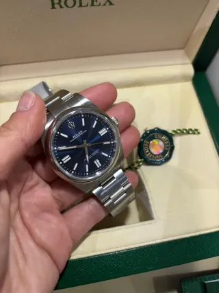 Rolex Oyster 41mm Azul sin estrenar