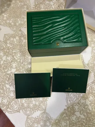 Rolex Oyster 41mm Azul sin estrenar