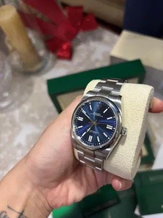Rolex Oyster 41mm Azul sin estrenar