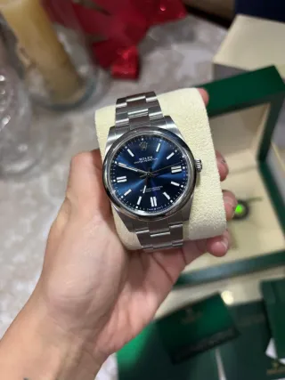 Rolex Oyster 41mm Azul sin estrenar