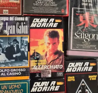 Lotto 10 VHS Film Classici Italiani