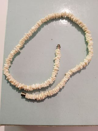 Collana perle bianche