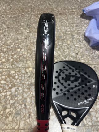 2 Palas Dunlop Aero-Star y Galactica Pro