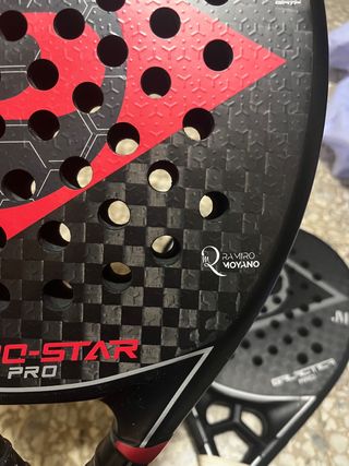 2 Palas Dunlop Aero-Star y Galactica Pro