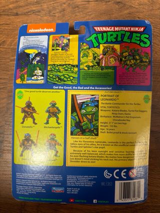 4 Tortugas Ninja Playmates Precintadas