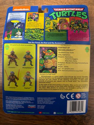 4 Tortugas Ninja Playmates Precintadas