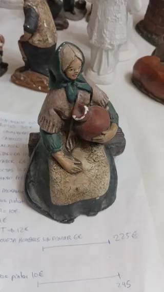 Figuras belén para Carlos.