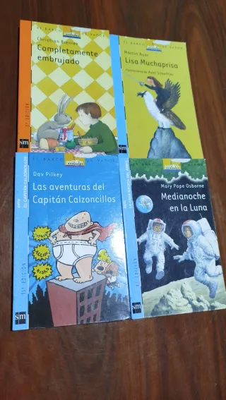 Lote de libros El Barco de Vapor