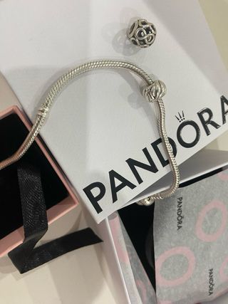 Pulsera Pandora Corazón Plata