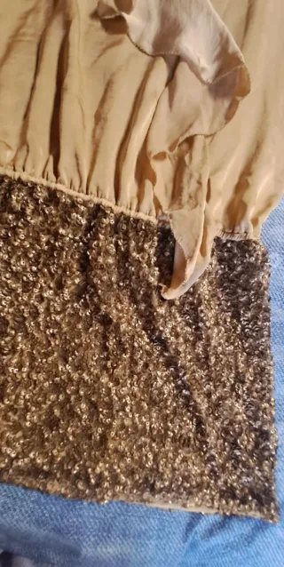 Vestido Tintoretto mujer dorado