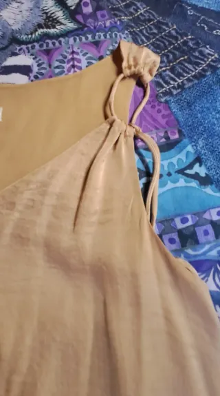 Vestido Tintoretto mujer dorado