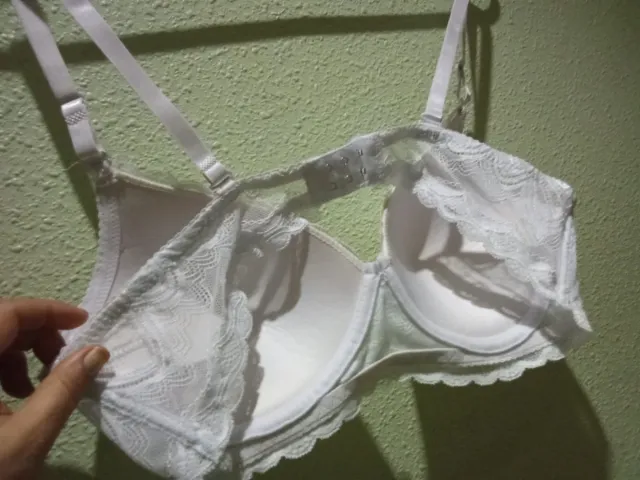 Sujetador blanco encaje nuevo