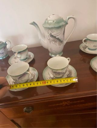 Set da tè in porcellana