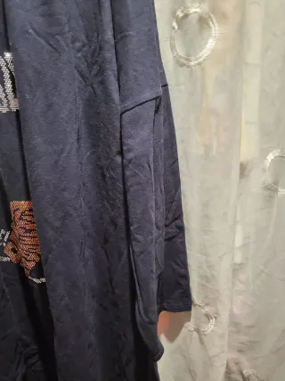 Camiseta Larga Mickey Mouse Brillante Talla XL