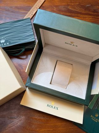 Scatole Rolex complete - Verde e Beige