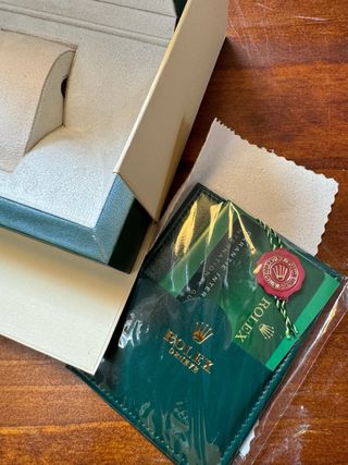 Scatole Rolex complete - Verde e Beige