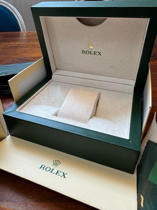 Scatole Rolex complete - Verde e Beige