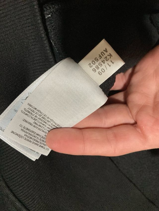 Sudadera Reebok Negra