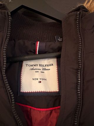 Cappotto Tommy Hilfiger Nero Donna