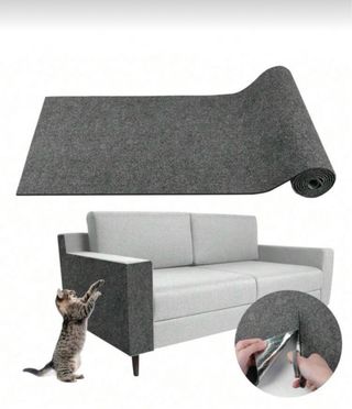 Rollo protector antiarañazos sofá gris