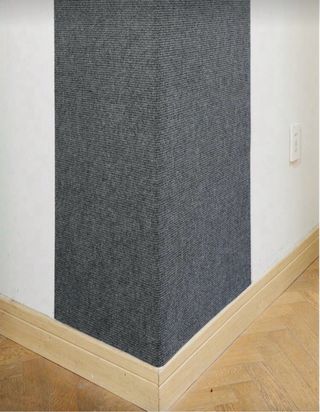 Rollo protector antiarañazos sofá gris