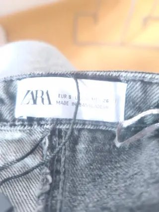 Top palabra de honor ZARA gris