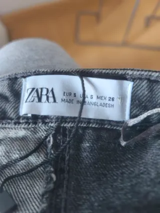 Top palabra de honor ZARA gris