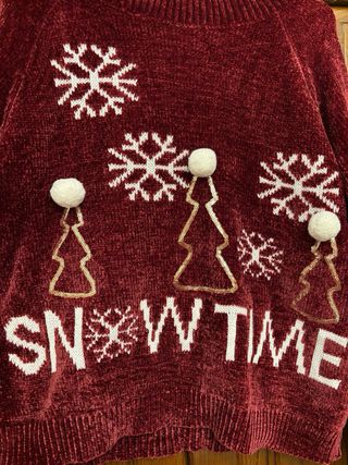 Jersey navideño mujer Talla M