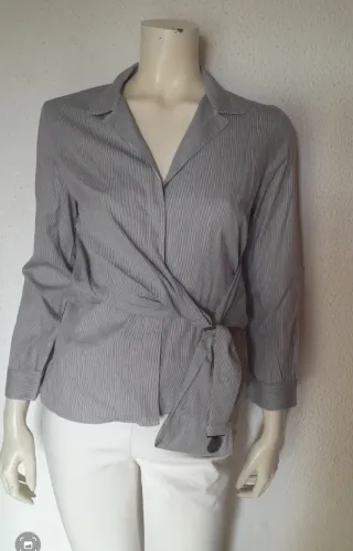 Blusa Purificación García Raya Gris