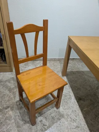 Mesa extensible madera Ikea Bjursta