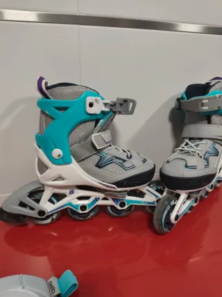 Patines Oxelo con protecciones y bolsa Powerslide