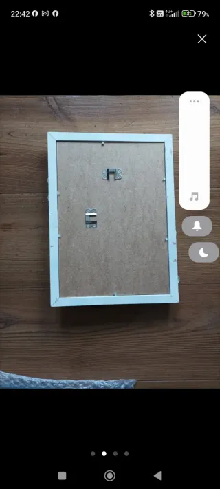 Cornice shabby chic con conchiglie