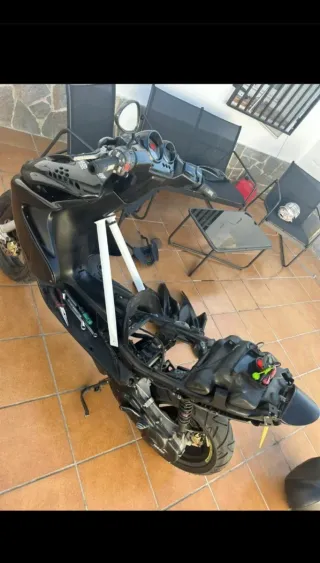 Barras refuerzo chasis aerox