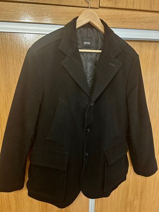 Chaqueta Lana Hugo Boss Negra