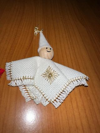 Decorazioni Natalizie Elfi rossi e bianchi