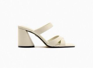 Sandalias Zara Piel Beige
