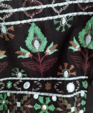 Giubbotto Zara ricamato